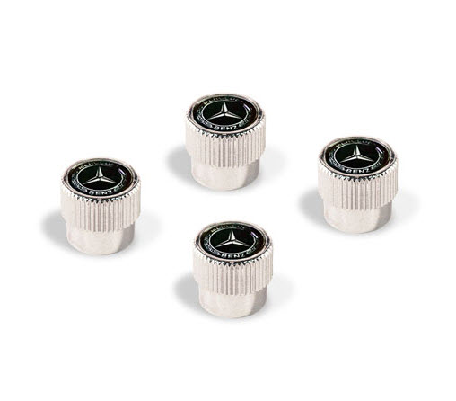 Classic Chrome Valve Stem Caps Set of 4