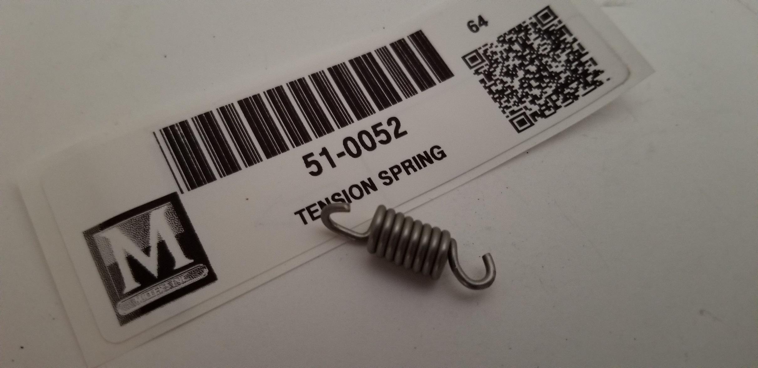 GRILLE STAR MOUNT SPRING