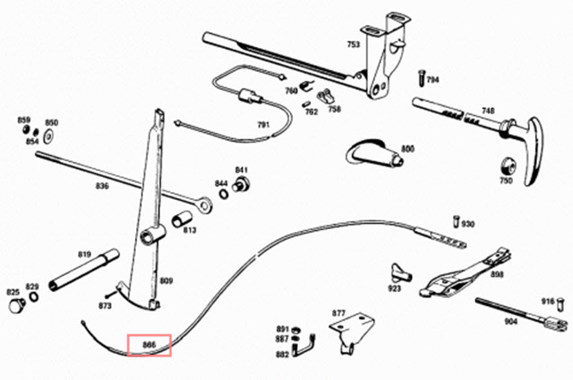 BRAKE CABLE