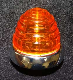 TURN SIGNAL ASSEMBLY - AMBER LENS