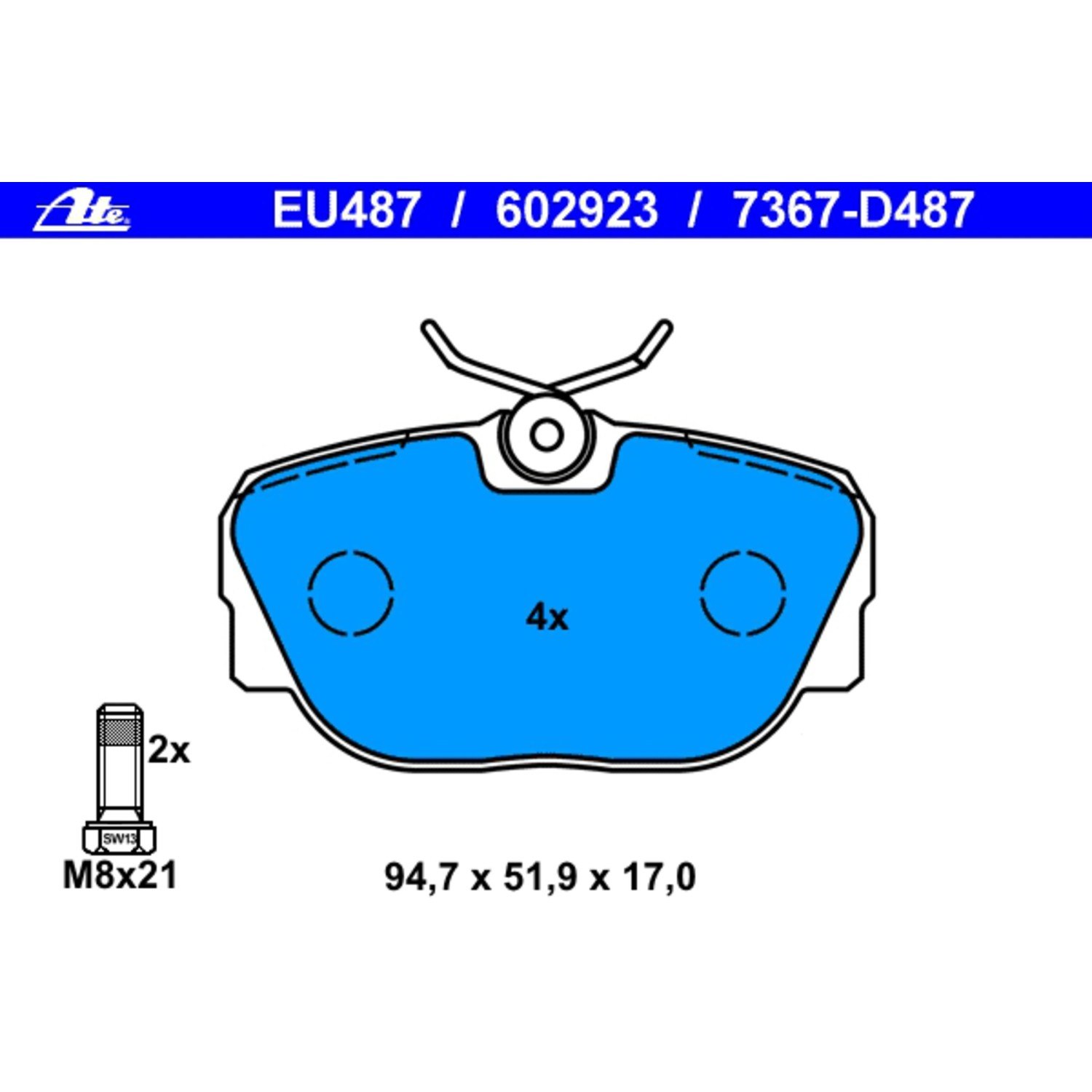 FRONT BRAKE PADS