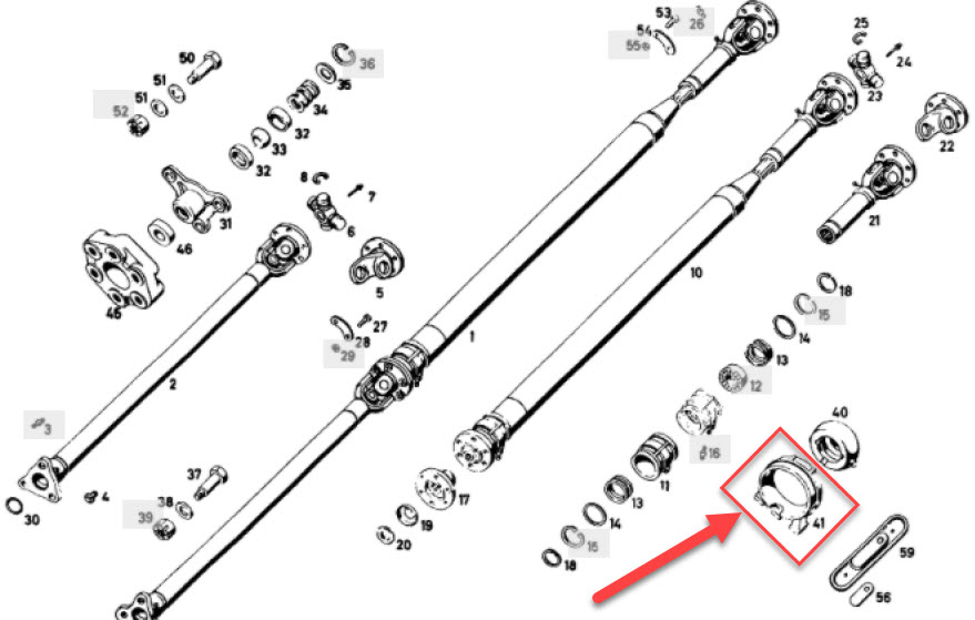 DRIVE SHAFT SUPPORT BRG