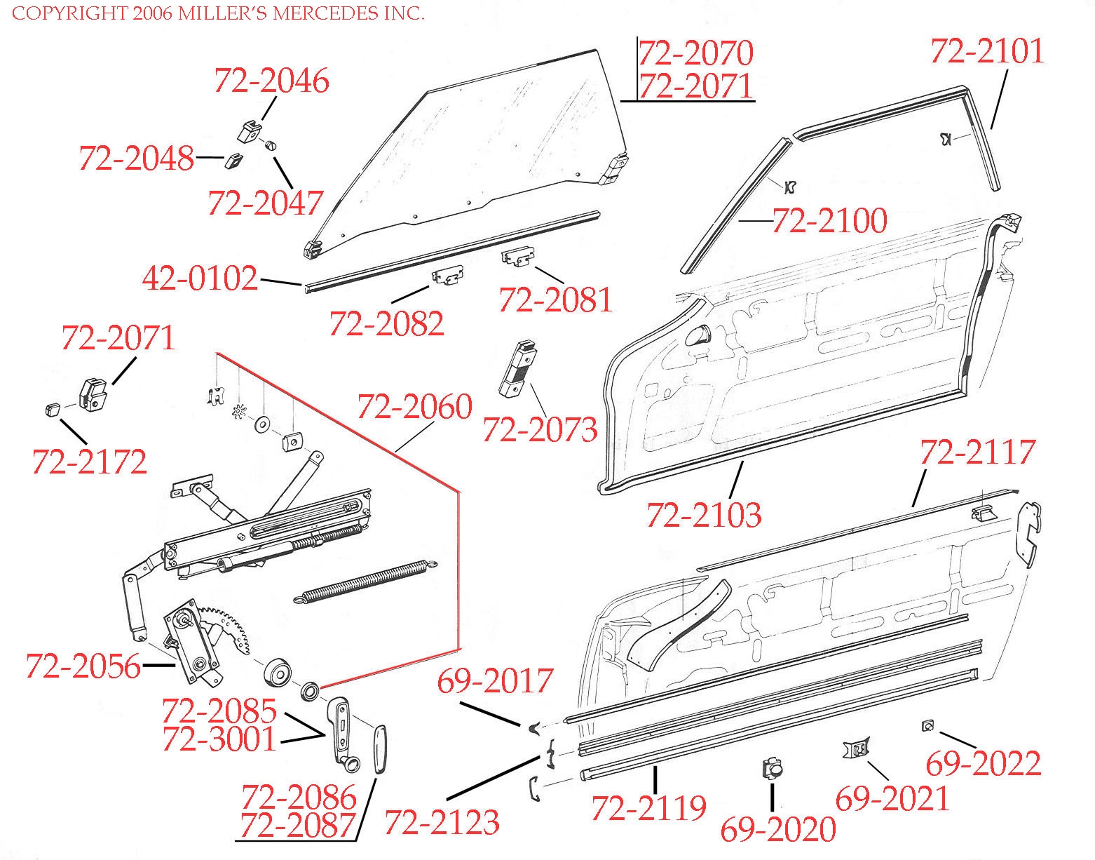 WINDOW LIFTER REPAIR KIT