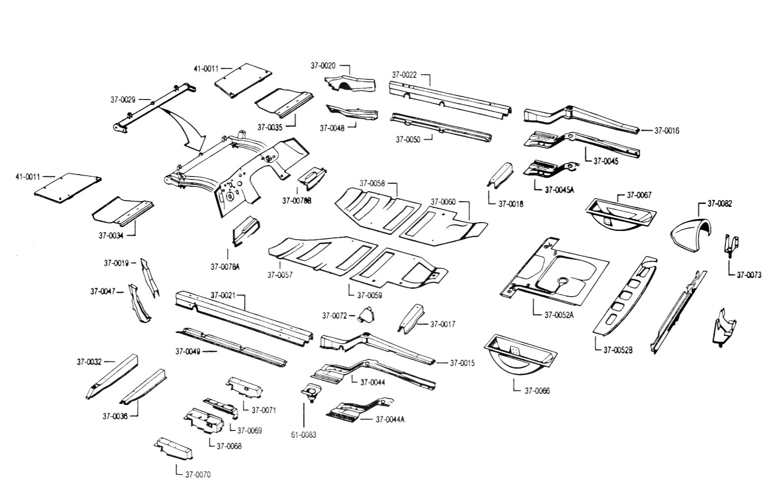 LOWER FRAME RAIL CAP